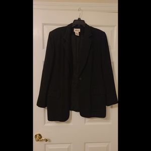 Worthington Women's Black Blazer Size 16